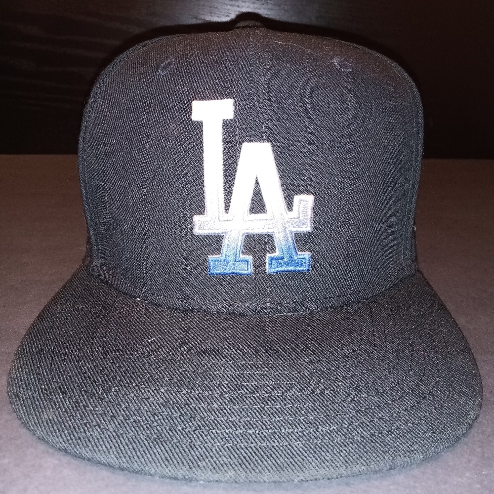 SNAPBACK Black LA Logo HAT CAP Baseball
